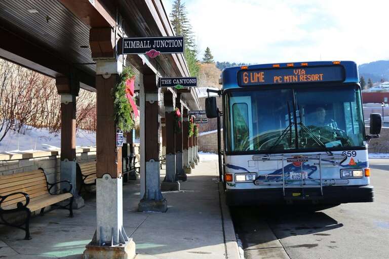 The property is conveniently located at Kimball Junction with direct access to the 6 Line bus route to PC Mountain Resort, offering easy transportation to nearby attractions and ski areas.