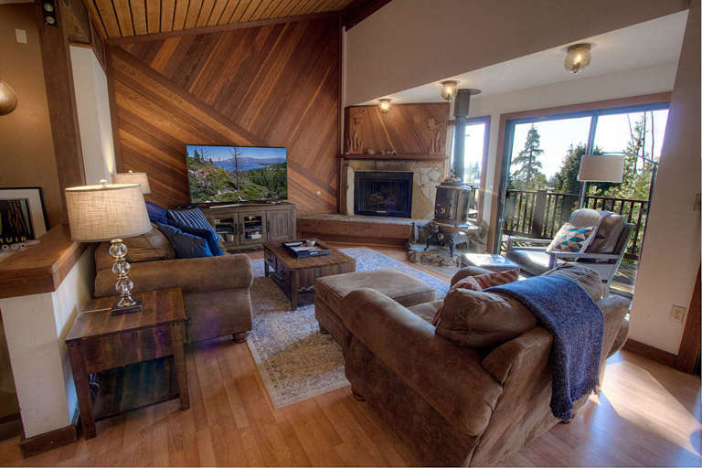 Fairway Lodge Lake View Cabin Rental 3 Bedroom Tahoe City California