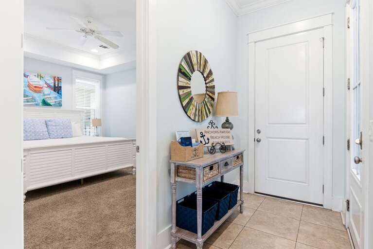 2nd Floor - King Bedroom: Comfortable and inviting (sleeps 2)