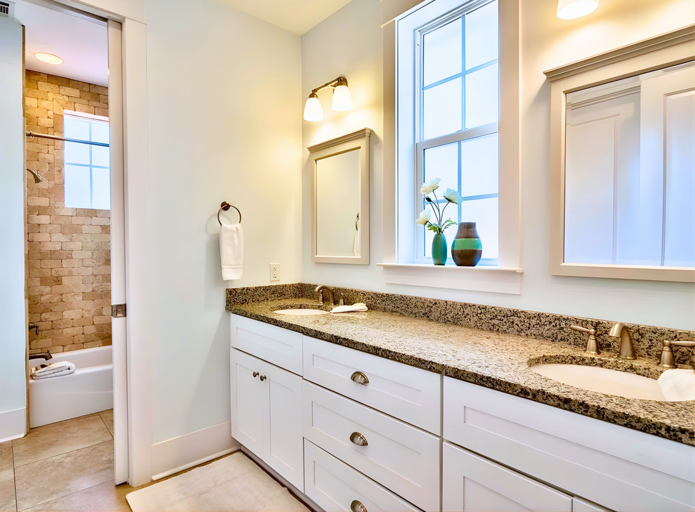 Shared Bathroom for bunk rooms