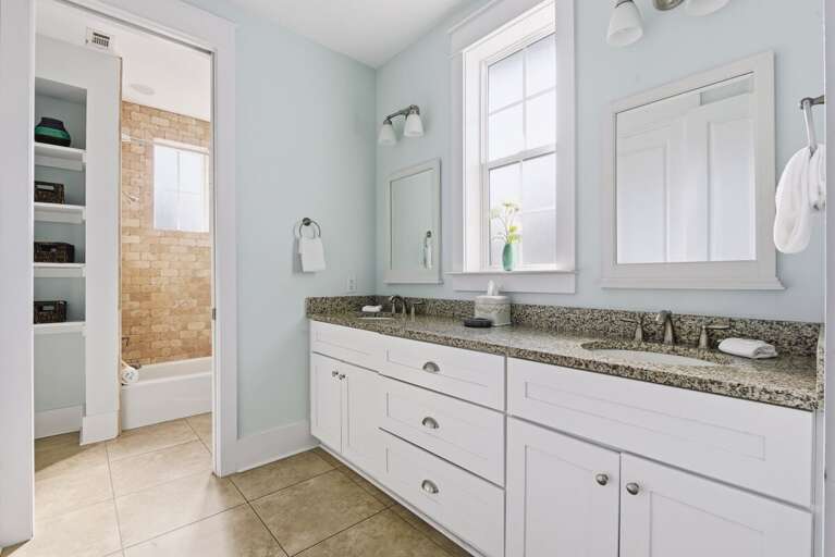 Shared Bathroom for bunk rooms