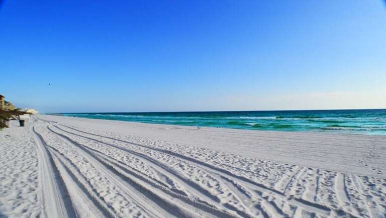 With a huge section of private beach you won't be stuck behind 3 rows of people!