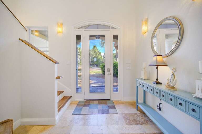 Residential Entrance Hall With Staircase And Front Door Residential Entrance Hall With Staircase And Front Door