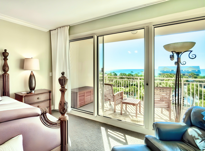 Second King Suite with balcony access