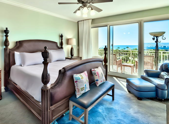 Second King Suite with balcony access