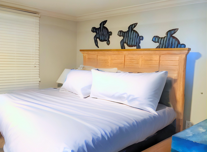 Third King Suite – En suite bathroom with hall access (sleeps 2)