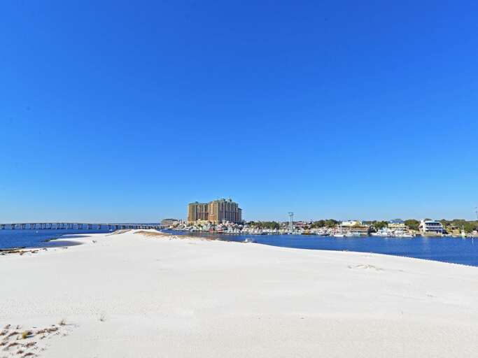 Incredible stretches of beach and just a short water taxi ride from Harborwalk!