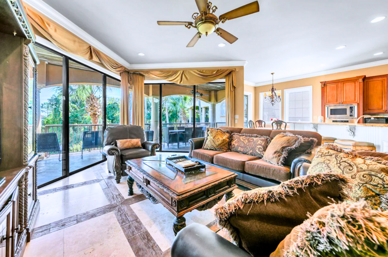 2nd Floor - Open-concept living, dining, and gourmet kitchen, Half bath