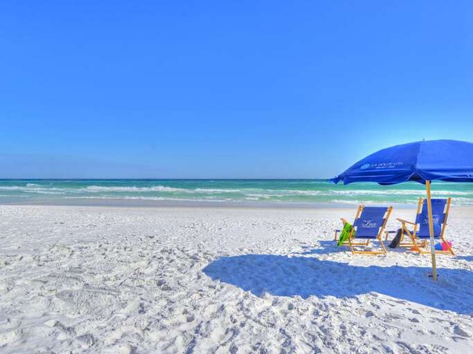 Enjoy the Crystal clear water and sugary white sand!