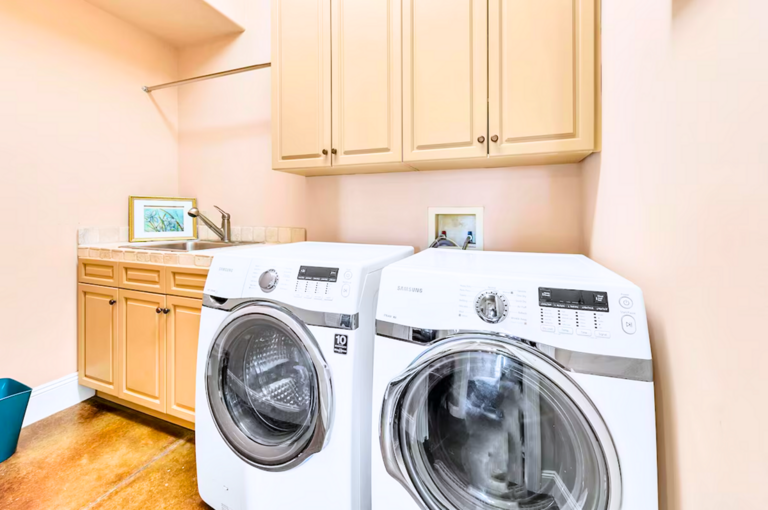 Laundry area
