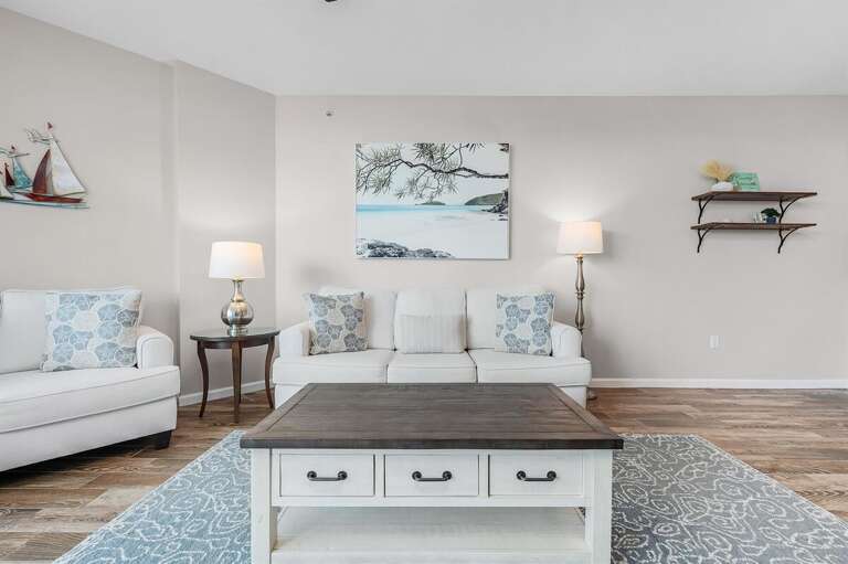 Living Room Interior With Furniture And Decor