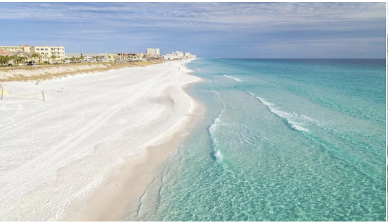 Enjoy the Sugary White sand and crystal clear waters!