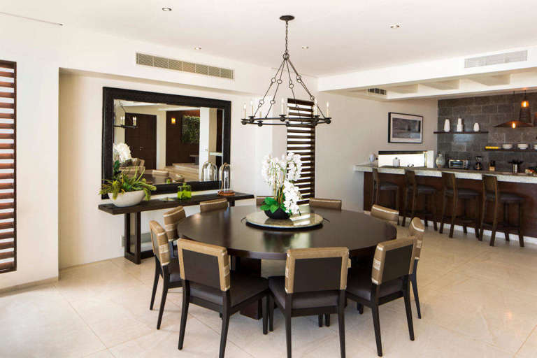 Villa Serena Cabo formal dining