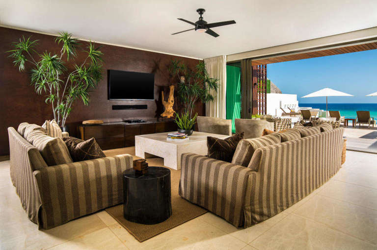 Villa Serena Cabo Living Room