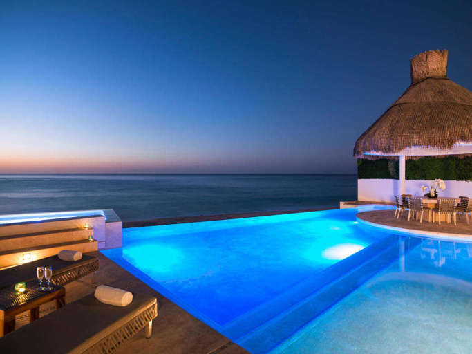Villa Serena Cabo is directly on the sand