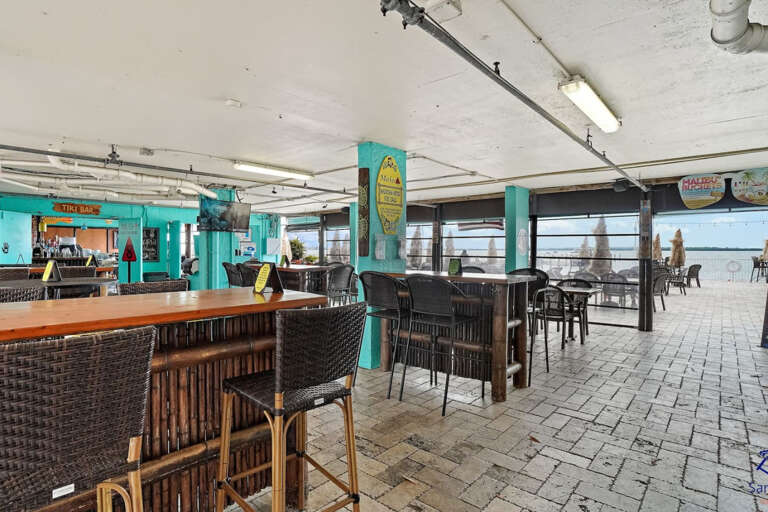 Marker 8 restaurant and bar located on site