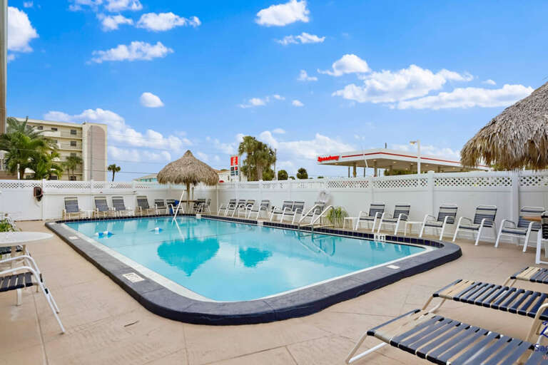 Pool with Lounge Chairs