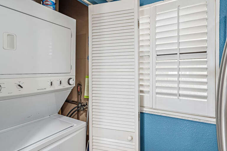 Laundry Area in the Kitchen