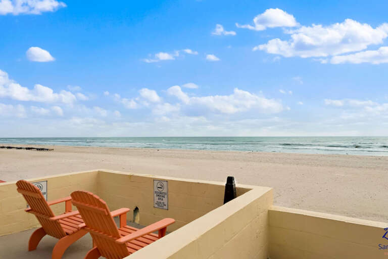 Beach View of Gulf of Mexico