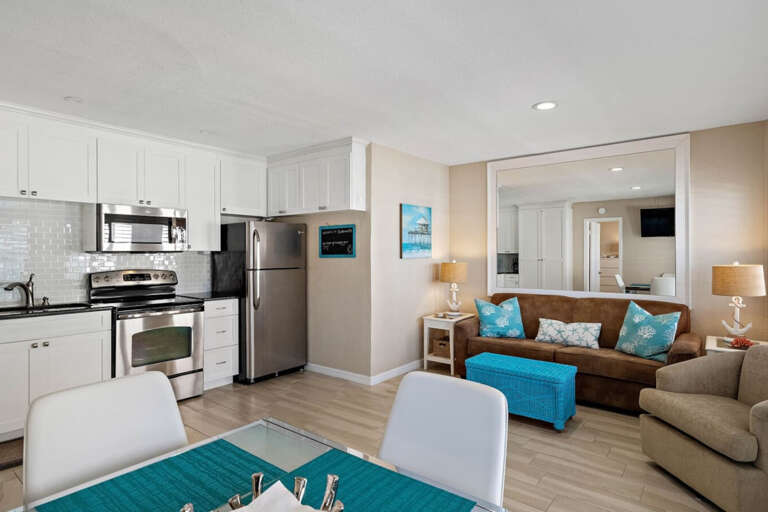 Main Living Area and Kitchen