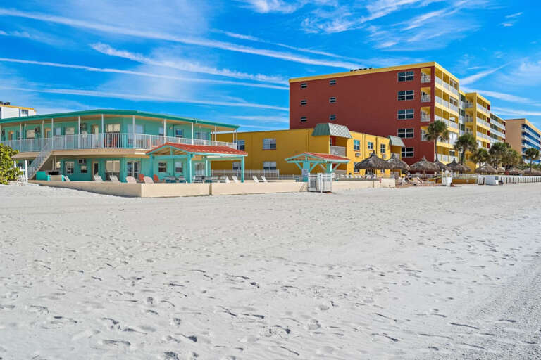 Property view from the beach 2