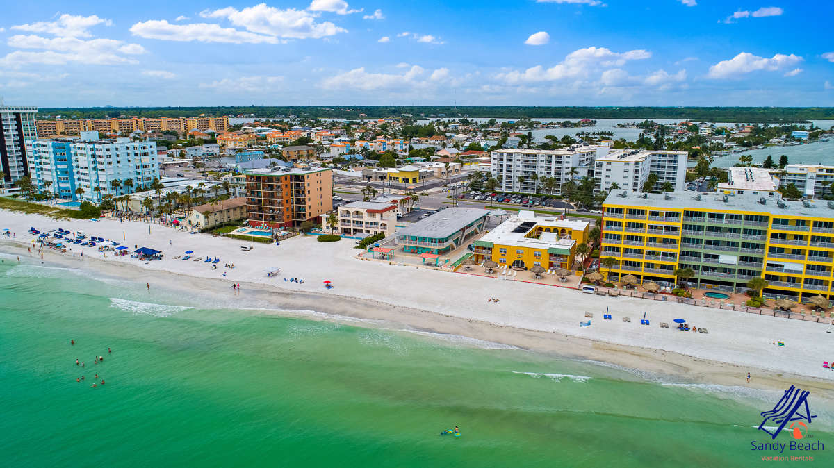 Sea Rocket 28 North Redington Beach 1 Bedroom Gulf Front Resort Condo