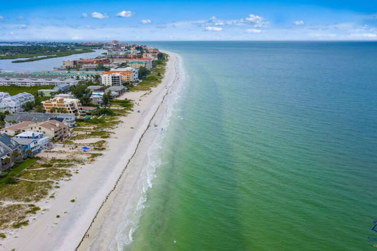 Aerial of Indian Shores Aerial of Indian Shores