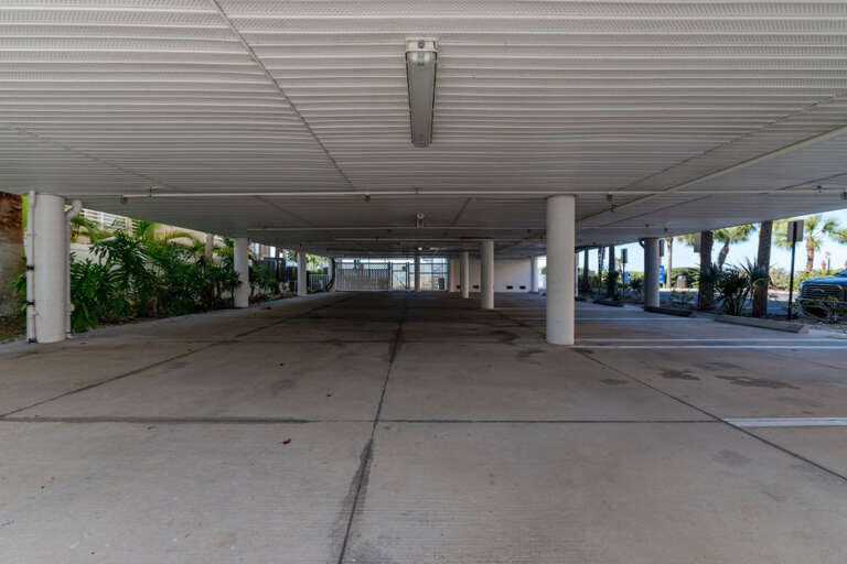 Parking Area located under building Parking Area located under building