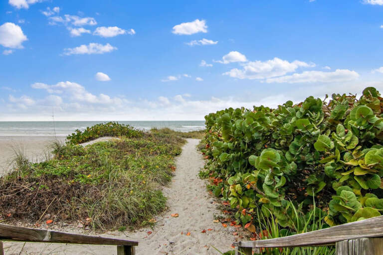 Beach Walkway from Pool