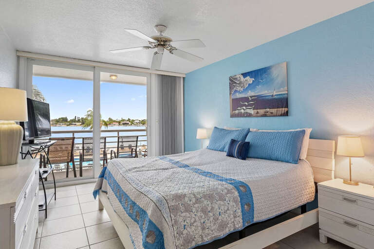 Master Bedroom with King Sized Bed