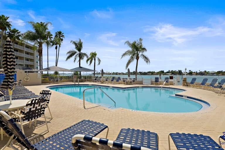 Pool with Lounge Chairs
