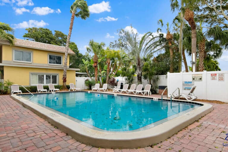 Pool Area with Lounge Chairs