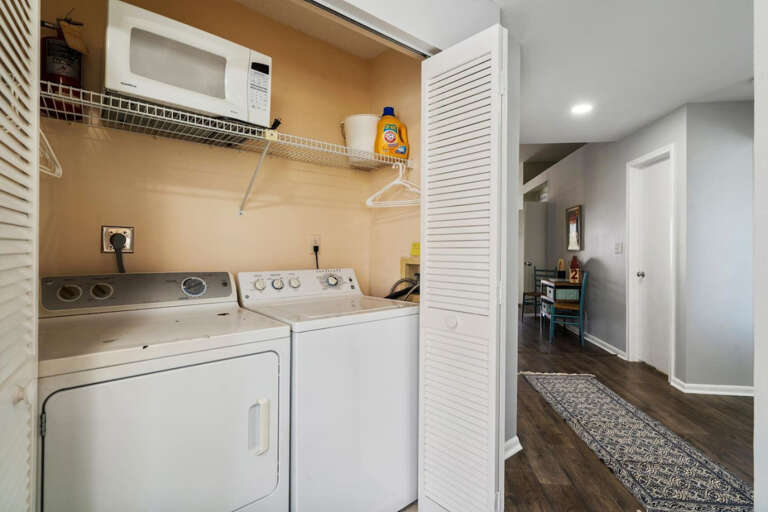 Laundry Area in Unit