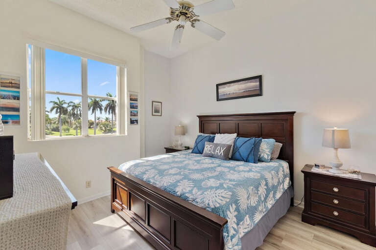 Master Bedroom with King Size Bed