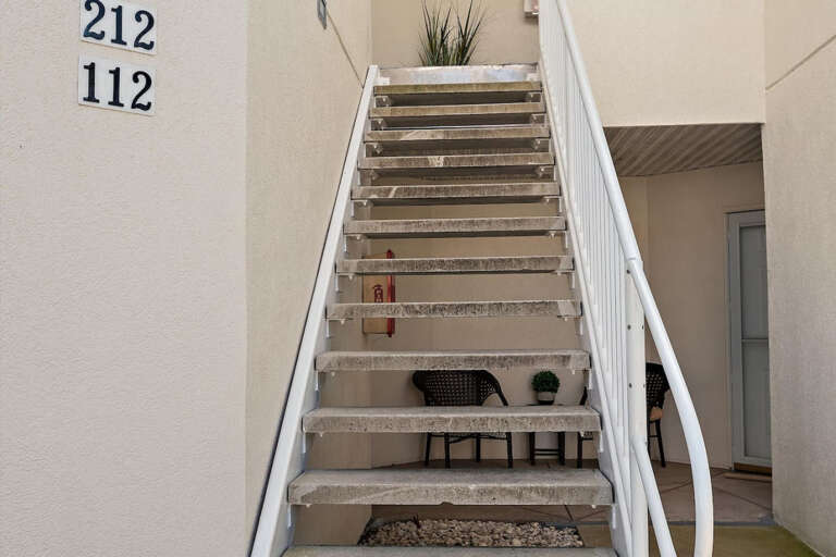 Stairs to Unit