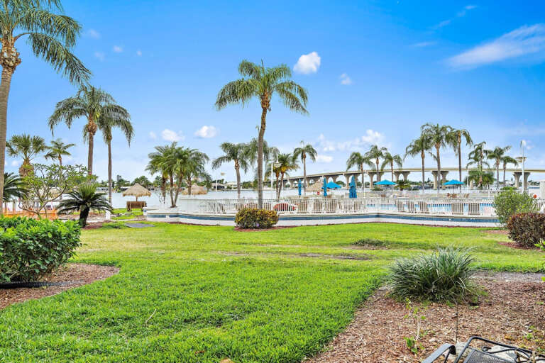 Beautiful View of the Pool