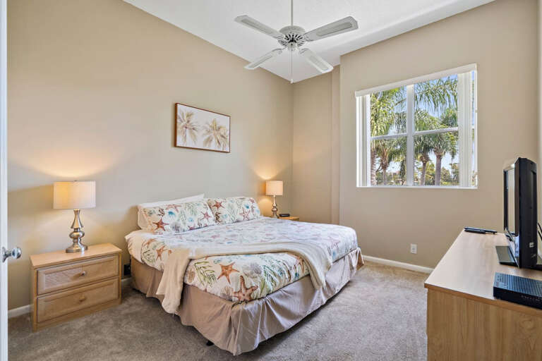 Master Bedroom with King Size Bed