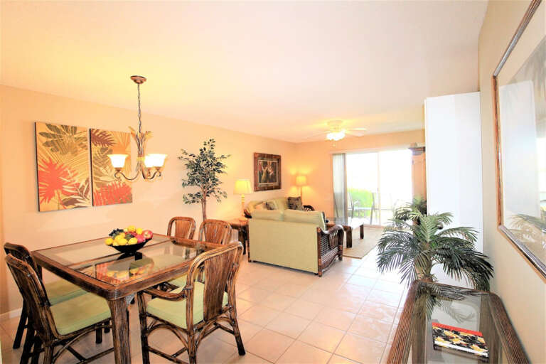 Dining and Living Area