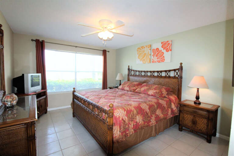 Master Bedroom with King Size Bed