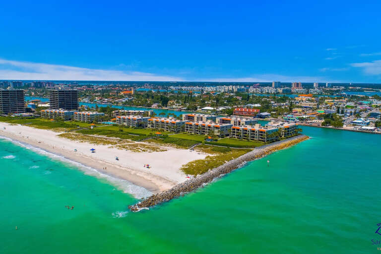 Aerial of Land's End of TI 2