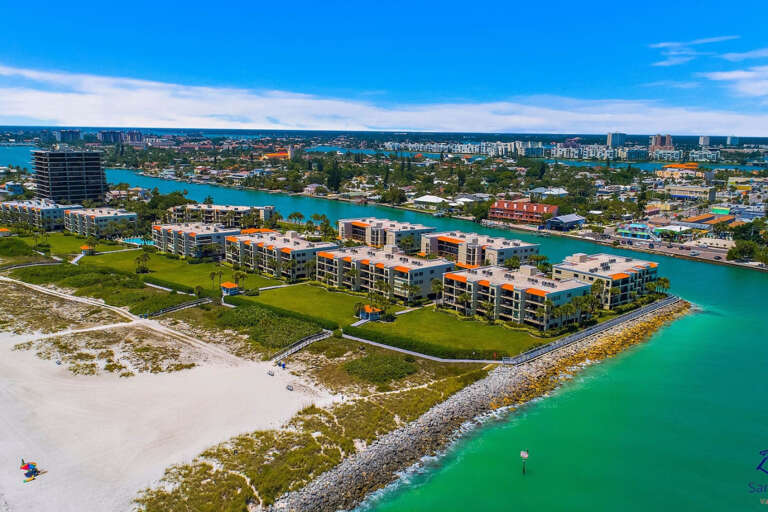 Aerial of Land's End and TI