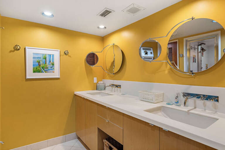 Master Bathroom Double Vanity
