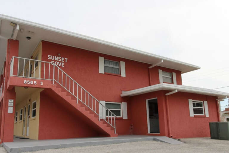 Exterior of Sunset Cove Exterior of Sunset Cove
