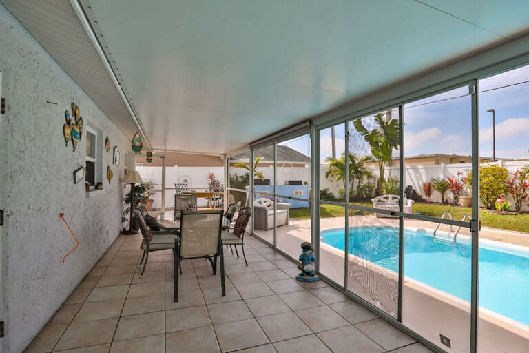 Florida Room with Seating