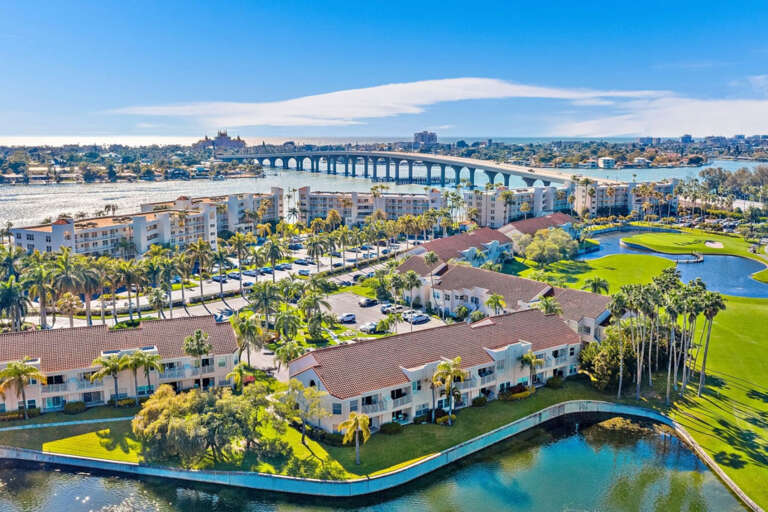 Aerial of Isla Del Sol