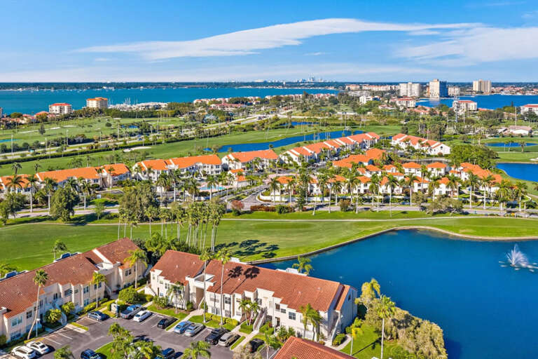 Aerial of Isla Del Sol