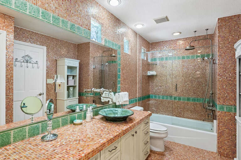 Master Bathroom with Step in Shower