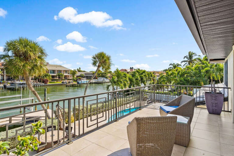 Balcony View of Pool and Intracoastal