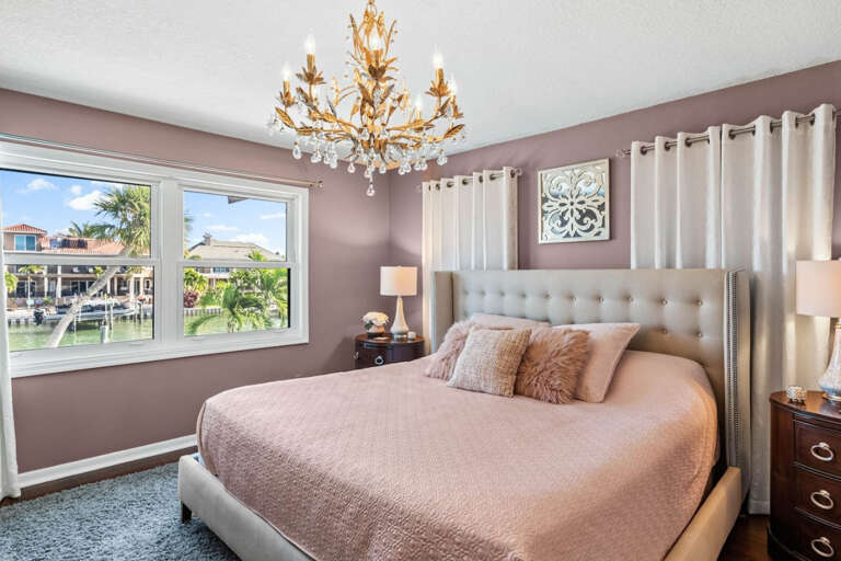 Master Bedroom with King Sized Bed