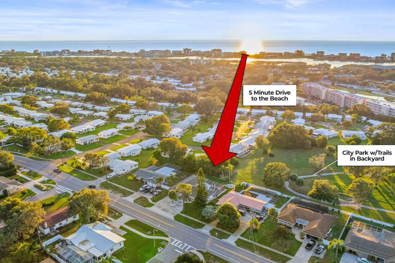Just a 5-minute drive to the stunning Florida white sand beach + close to 7 beaches. Just a 5-minute drive to the stunning Florida white sand beach + close to 7 beaches.